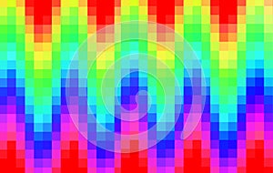 Abstract rainbow pixel rectangles background,multicolor mosaic, squares, bright, blue, red, green, yellow