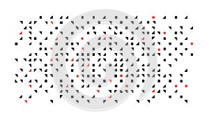 Abstract Random Dots Pixels Pattern Minimalist Texture Vector, vector design Generative AI