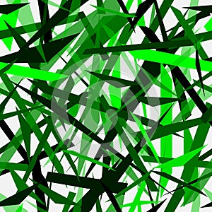 Abstract random geometric lines vector seamless pattern