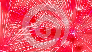 Abstract Random Intersecting Lines Folly Pink Background Vector Image