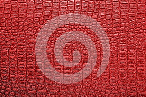 Abstract red alligator patterned background