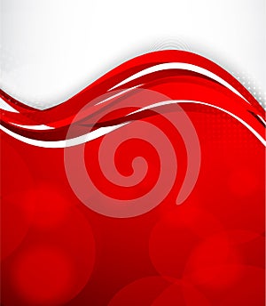 Abstract red background