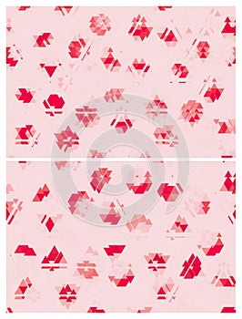 Abstract red background for decorating, wallpaper, fabric, fashion , backdrop, textile, painting, etc