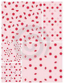 Abstract red background for decorating, wallpaper, fabric, fashion , backdrop, textile, painting, etc