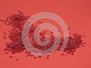 Abstract red background