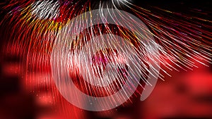 Abstract Red and Black Background Illustrator