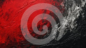 Abstract Red and Black Textured Background for Artistic Design