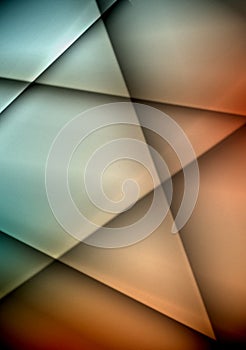 Abstract red and blue background