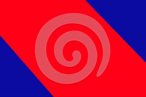 Abstract red and blue corner triangular background,art background photo