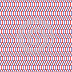 Abstract red and blue pattern
