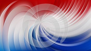 Abstract Red and Blue Spiral Background Image