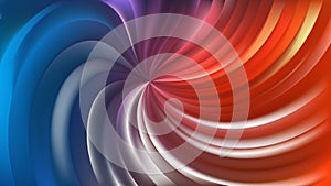 Abstract Red and Blue Swirl Background