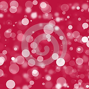 Abstract red bokeh background
