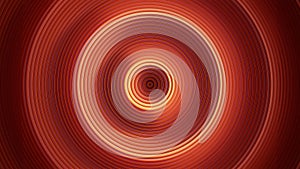 Abstract red circular background 3D rendering photo