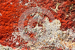 Abstract red concrete background texture