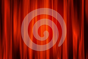 Abstract red curtain background.