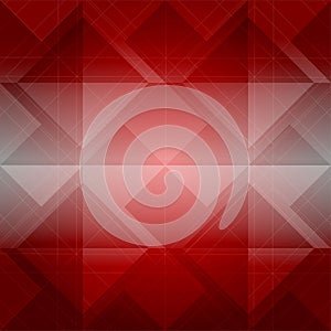 Abstract red geometric polygonal background
