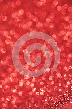 Abstract red glitter background