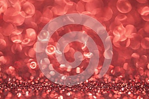 Abstract red glitter background