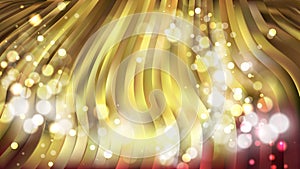 Abstract Red and Gold Blurred Lights Background Image