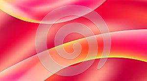 Abstract red gradient background with smooth shapes. Vector graphics