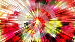 Abstract Red and Green Sunburst Background Design Template