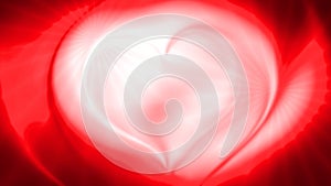 Abstract red heart 3d wave background