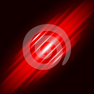 Abstract Red Light Effect electronic wave music vector background