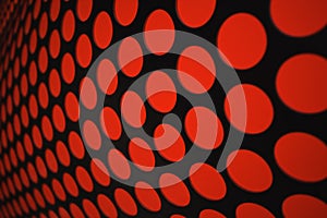 Abstract red light pattern