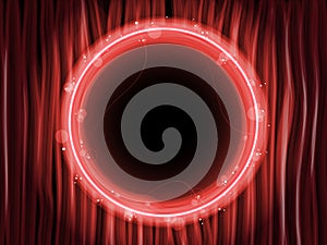 Abstract Red Lines Background