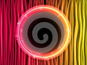 Abstract Red Lines Background