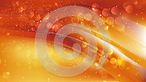 Abstract Red and Orange Bokeh Defocused Lights Background Vector