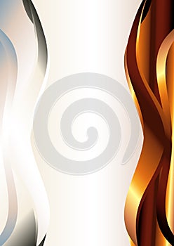 Abstract Red And Orange Business Wave Background Vector Graphic Beautiful elegant Illustration