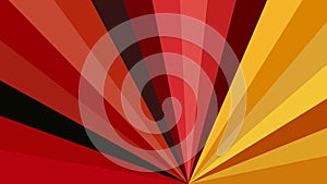 Abstract Red and Orange Rays Background