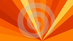 Abstract Red and Orange Rays Background Illustration