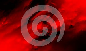 Abstract red smoke mist fog on a black background. Texture, isolated. photo