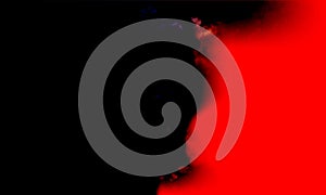Abstract red smoke mist fog on a black background. Stream, isolated. photo