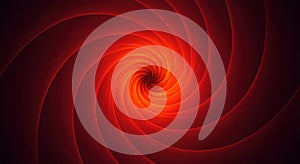 Fiery Spiral Vortex