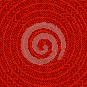 Abstract Red Spiral Background