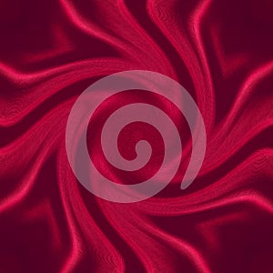 Abstract red twirl