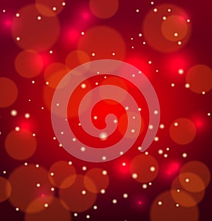 Abstract red vectoral background