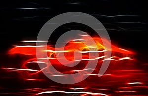 Abstract red wave pattern background. color surface design beautiful