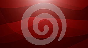 Abstract Red Waves Background