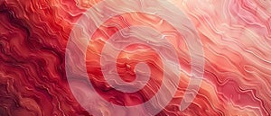 Abstract Red Waves Background Texture
