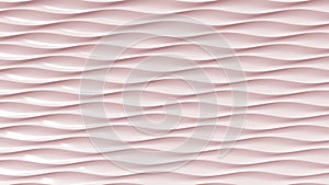 Abstract red wavy background, 3D rendering