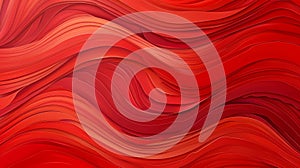Abstract red wavy background, can be used for advertisingeting, Generative AI illustrations
