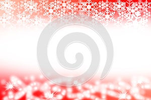 Abstract red and white christmas background