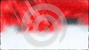 Abstract Red and White Texture Background