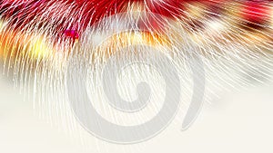 Abstract Red White and Yellow Background Vector Art