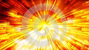 Abstract Red White and Yellow Radial Lights Background